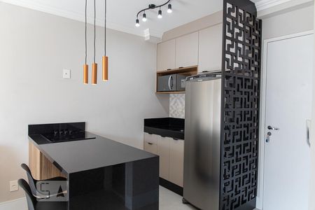 Cozinha de kitnet/studio à venda com 1 quarto, 34m² em República, São Paulo