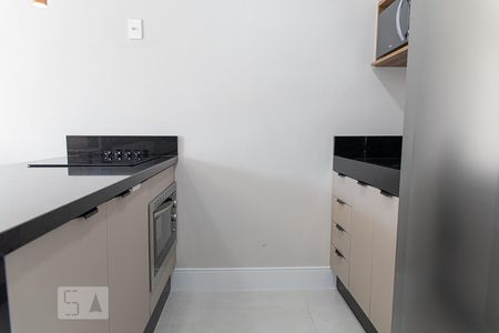 Cozinha de kitnet/studio à venda com 1 quarto, 34m² em República, São Paulo