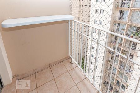 Varanda da Sala de apartamento à venda com 1 quarto, 49m² em Jardim Aeroporto, São Paulo