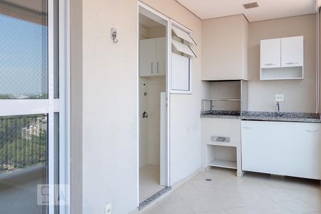 Varanda gourmet de apartamento à venda com 3 quartos, 78m² em Rudge Ramos, São Bernardo do Campo