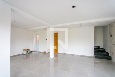 Sala/Cozinha de casa à venda com 2 quartos, 100m² em Vila Bela Vista, Santo André