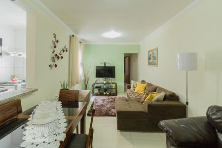 Sala de apartamento à venda com 2 quartos, 144m² em Vila Humaita, Santo André