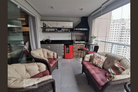 Varanda de apartamento à venda com 2 quartos, 91m² em Jardim Fonte do Morumbi, São Paulo