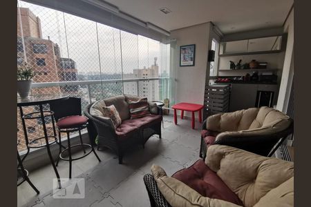 Varanda de apartamento à venda com 2 quartos, 91m² em Jardim Fonte do Morumbi, São Paulo