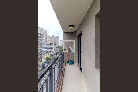 Varanda de kitnet/studio à venda com 1 quarto, 26m² em Centro Histórico de São Paulo, São Paulo