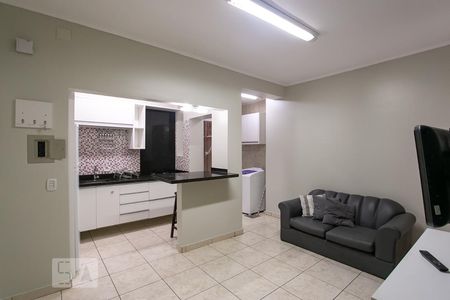 Sala de apartamento para alugar com 1 quarto, 47m² em Farroupilha, Porto Alegre