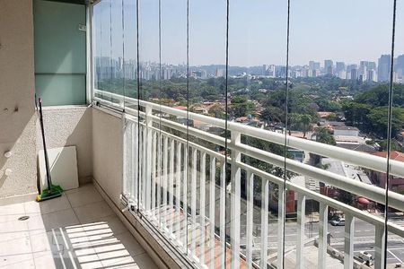 Varanda  de apartamento para alugar com 1 quarto, 30m² em Jardim Novo Santo Amaro, São Paulo