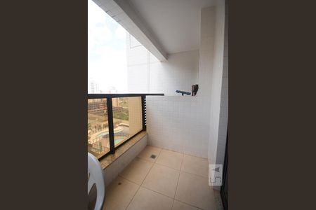 Varanda da Sala de apartamento para alugar com 1 quarto, 42m² em Norte (águas Claras), Brasília