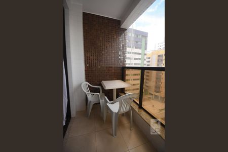 Varanda da Sala de apartamento para alugar com 1 quarto, 42m² em Norte (águas Claras), Brasília