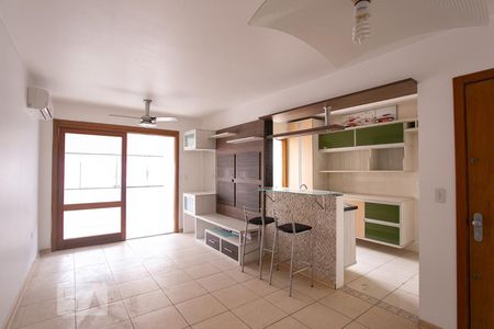 Sala de apartamento à venda com 1 quarto, 53m² em Santo Antônio, Porto Alegre