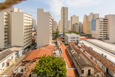 Vista da Sala de apartamento à venda com 2 quartos, 56m² em Bosque, Campinas