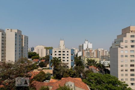 Varanda - Vista de apartamento à venda com 2 quartos, 61m² em Pinheiros, São Paulo