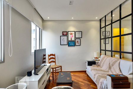 Sala de apartamento para alugar com 1 quarto, 43m² em Perdizes, São Paulo