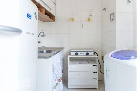 Cozinha de apartamento para alugar com 1 quarto, 48m² em Santa Cecília, São Paulo