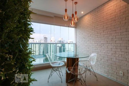 Varanda de apartamento para alugar com 1 quarto, 43m² em Cerqueira César, São Paulo