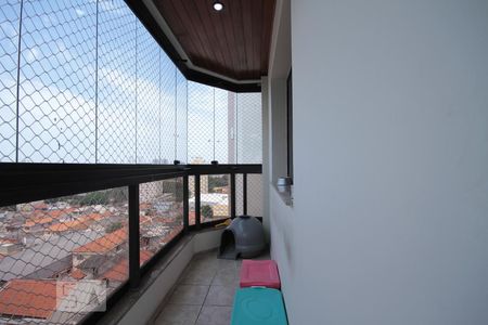 Varanda de apartamento à venda com 4 quartos, 300m² em Vila Brasílio Machado, São Paulo