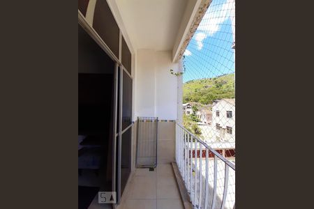 Varanda da Sala de apartamento à venda com 2 quartos, 57m² em Riachuelo, Rio de Janeiro