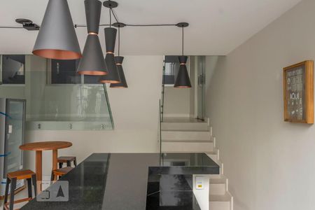 Salão de apartamento à venda com 1 quarto, 62m² em Vila Tramontano, São Paulo