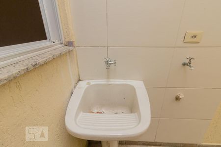 Área de Serviço de apartamento à venda com 2 quartos, 80m² em Vila Alzira, Santo André