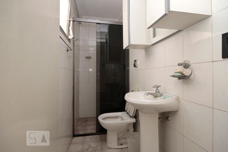 Banheiro da Suíte de apartamento para alugar com 1 quarto, 32m² em Bela Vista, São Paulo