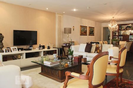 Sala de apartamento à venda com 4 quartos, 198m² em Barra da Tijuca, Rio de Janeiro