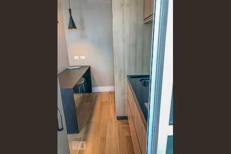 Cozinha de kitnet/studio para alugar com 1 quarto, 52m² em Vila Nova Conceição, São Paulo