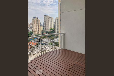 Varanda de kitnet/studio para alugar com 1 quarto, 52m² em Vila Nova Conceição, São Paulo