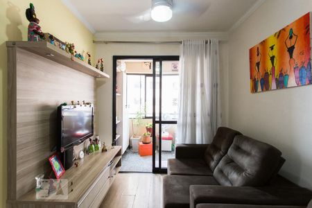 Sala de apartamento à venda com 2 quartos, 52m² em Vila Bertioga, São Paulo