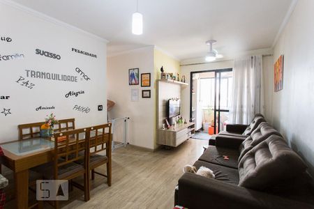 Sala de apartamento à venda com 2 quartos, 52m² em Vila Bertioga, São Paulo