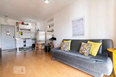 Sala de apartamento à venda com 1 quarto, 42m² em Jardim Paulista, São Paulo