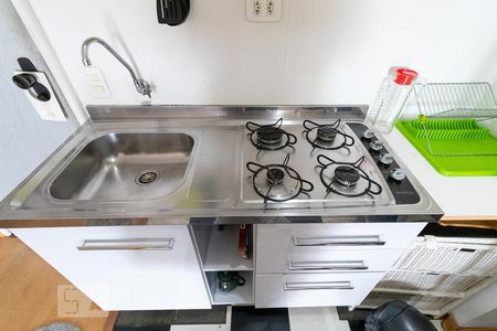 Cozinha de apartamento à venda com 1 quarto, 42m² em Jardim Paulista, São Paulo