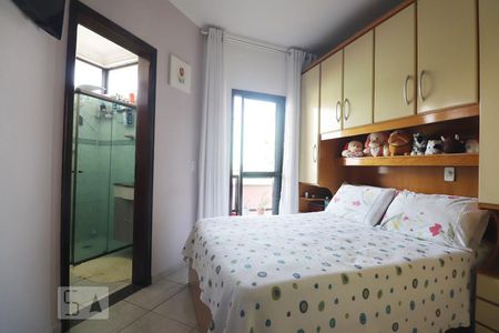 Suíte de apartamento à venda com 3 quartos, 70m² em Vila Homero Thon, Santo André