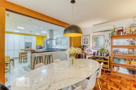 Sala de jantar de apartamento à venda com 3 quartos, 180m² em Jardim Europa, São Paulo