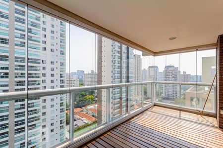 Varanda de apartamento à venda com 1 quarto, 44m² em Vila Olímpia, São Paulo