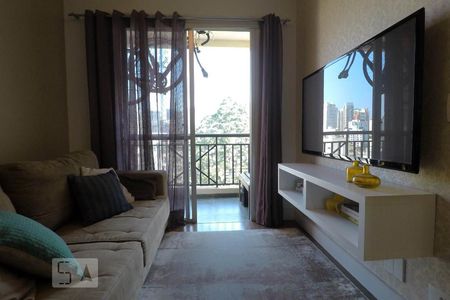 Sala de apartamento à venda com 2 quartos, 50m² em Jardim Ampliação, São Paulo