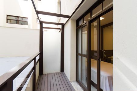 Sacada de kitnet/studio para alugar com 1 quarto, 20m² em Centro Histórico de São Paulo, São Paulo