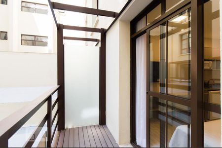Sacada de kitnet/studio para alugar com 1 quarto, 20m² em Centro Histórico de São Paulo, São Paulo