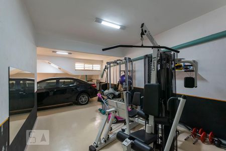 Subsolo - Garagem de casa de condomínio à venda com 3 quartos, 380m² em Vila Santo Estefano, São Paulo