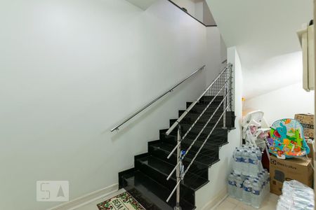 Subsolo - Acesso garagem de casa de condomínio à venda com 3 quartos, 380m² em Vila Santo Estefano, São Paulo