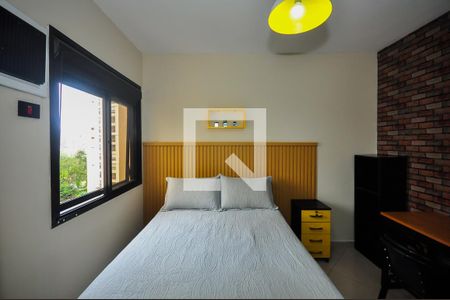 Quarto de apartamento para alugar com 1 quarto, 40m² em Paraíso do Morumbi, São Paulo