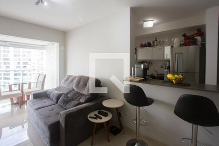 Sala de apartamento à venda com 1 quarto, 52m² em Vila Gertrudes, São Paulo