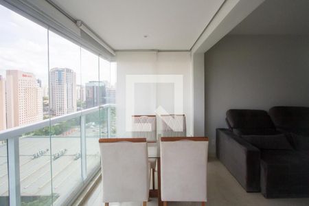 Varanda de apartamento à venda com 1 quarto, 52m² em Vila Gertrudes, São Paulo