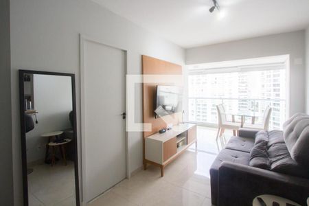 Sala de apartamento à venda com 1 quarto, 52m² em Vila Gertrudes, São Paulo