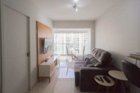 Sala de apartamento à venda com 1 quarto, 52m² em Vila Gertrudes, São Paulo