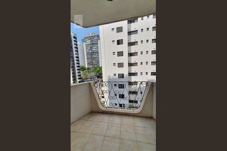 Varanda da Sala de apartamento para alugar com 3 quartos, 128m² em Perdizes, São Paulo