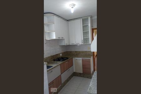 Cozinha de apartamento para alugar com 2 quartos, 54m² em Parque São Vicente, Santo André