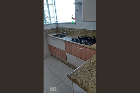 Cozinha de apartamento para alugar com 2 quartos, 54m² em Parque São Vicente, Santo André