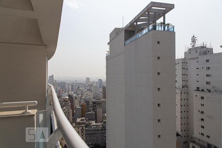 Vista da Varanda de apartamento à venda com 1 quarto, 48m² em Santa Efigênia, São Paulo