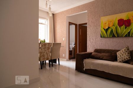 Sala de apartamento para alugar com 2 quartos, 59m² em Ipiranga, Belo Horizonte