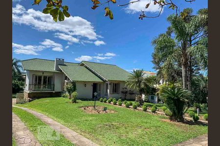 Jardim de casa de condomínio para alugar com 3 quartos, 415m² em Cavalhada, Porto Alegre